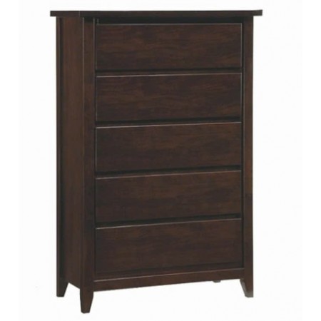 Oak 09 : Tủ Gỗ Sồi + 5 Ngăn Kéo Đứng